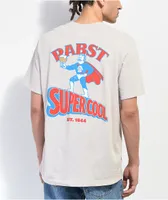 PBR Neon Riot Grey Wash T-Shirt