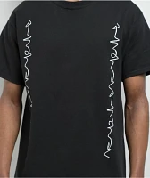 POETICCOLLECTIVE Crayon Black T-Shirt