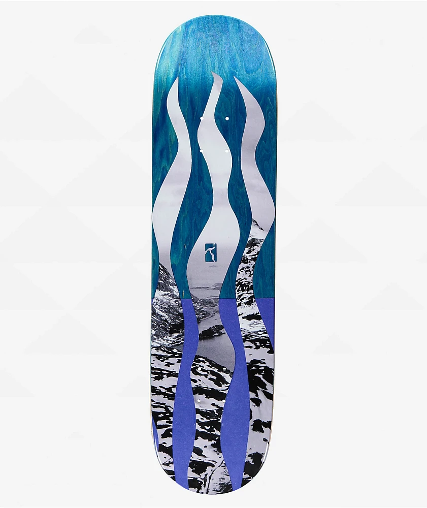 POETICCOLLECTIVE Flames 8.25" Skateboard Deck