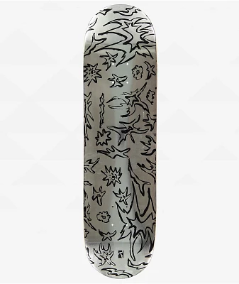 POETICCOLLECTIVE Silver 8.5" Skateboard Deck