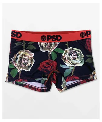 PSD 100 Roses Mix Boyshort Underwear