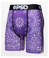 PSD Baller Bandana Purple Boxer Briefs