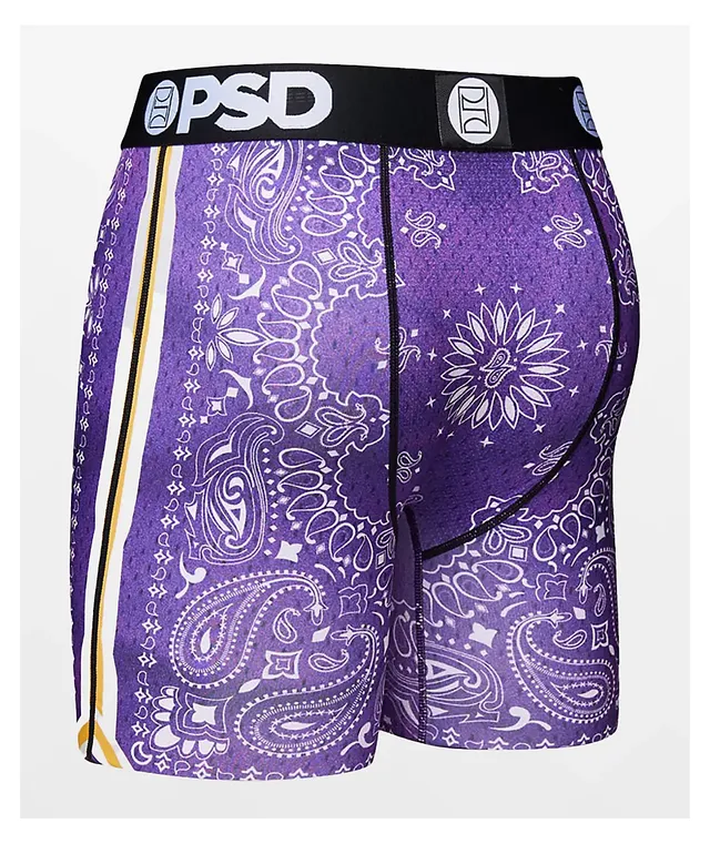 PSD Kids Purple Spiral Boxer Briefs