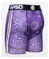 PSD Baller Bandana Purple Boxer Briefs