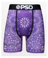 PSD Baller Bandana Purple Boxer Briefs