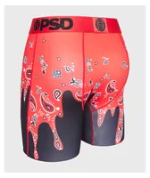 PSD Bandana Melt Red Boxer Briefs