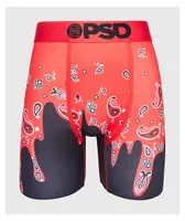 PSD Bandana Melt Red Boxer Briefs