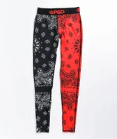 PSD Bandana Split Leggings