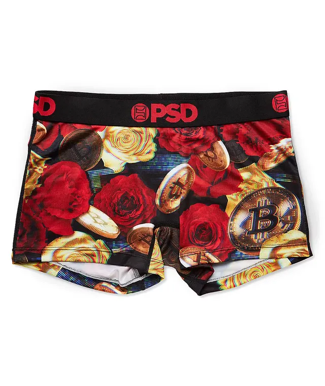 PSD 100 Roses Mix Boyshort Underwear