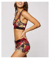 PSD Bitcoin Roses Sports Bra