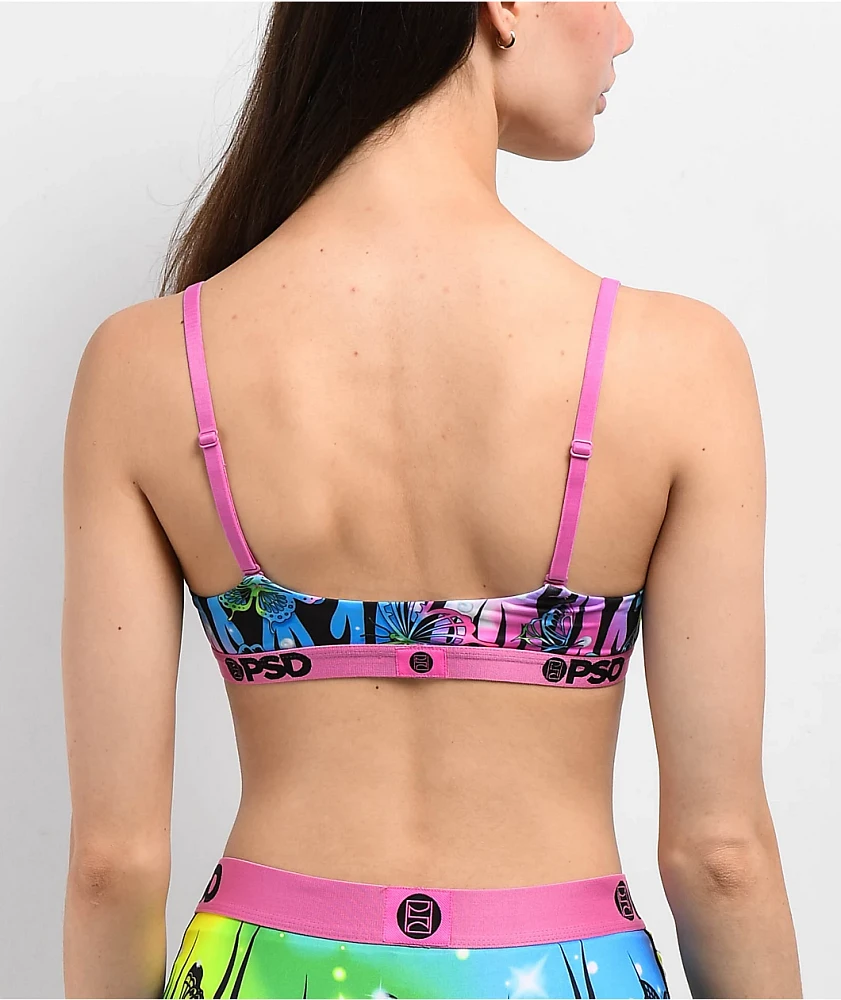 PSD Butterfly Flames Bralette