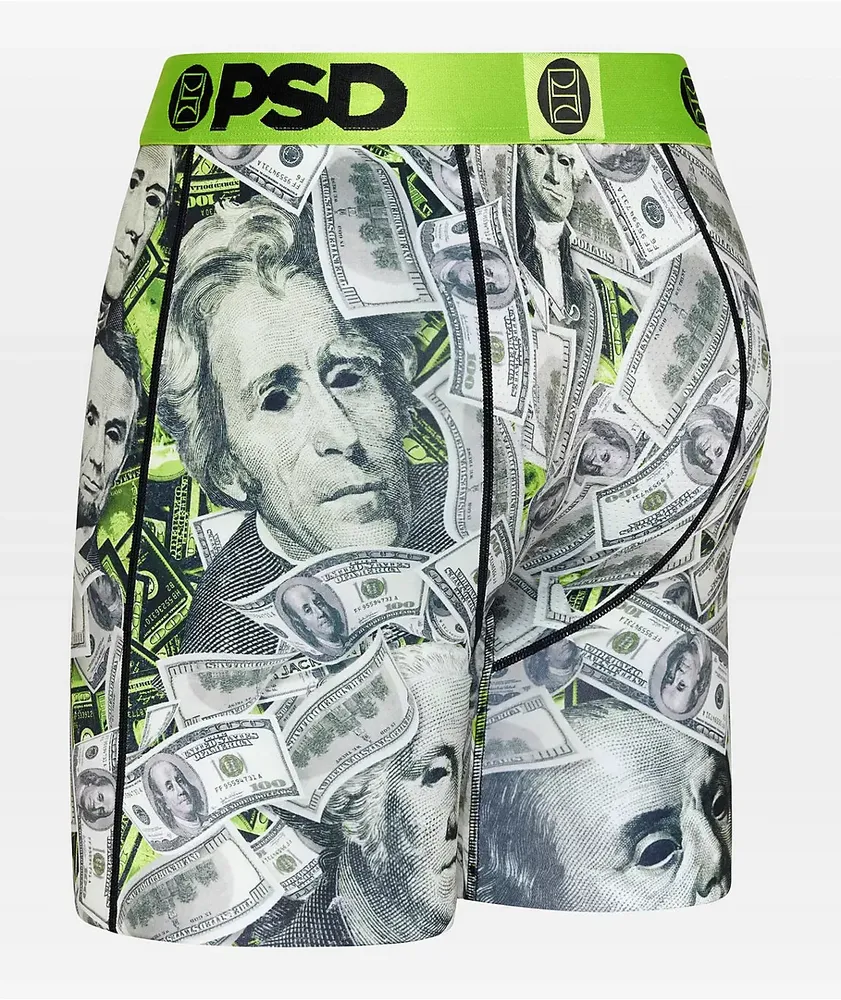 PSD Dead Prezidents Black Boxer Briefs