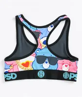 PSD Don't Care Bears Sports Bra