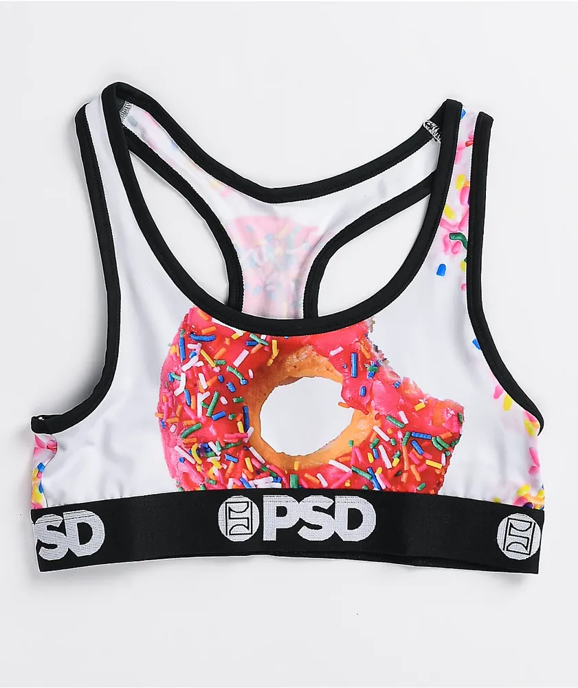 PSD x Hooters Racing Black Sports Bra