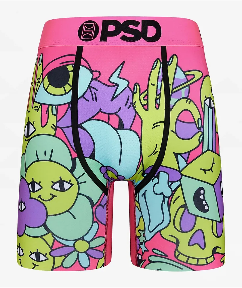 Rick and Morty Skulls PSD Boxer Briefs