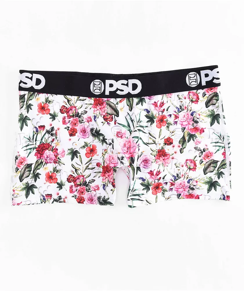 Boyshort Floral Underwear