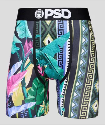 PSD Grand Tropics Black, Green & Purple Boxer Briefs