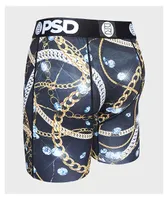 PSD Ice & Chain Black Boxer Briefs