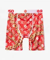 PSD Kids Luxe Red Boxer Briefs