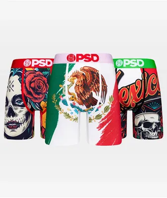 PSD Mexico 3-Pack Boxer Briefs