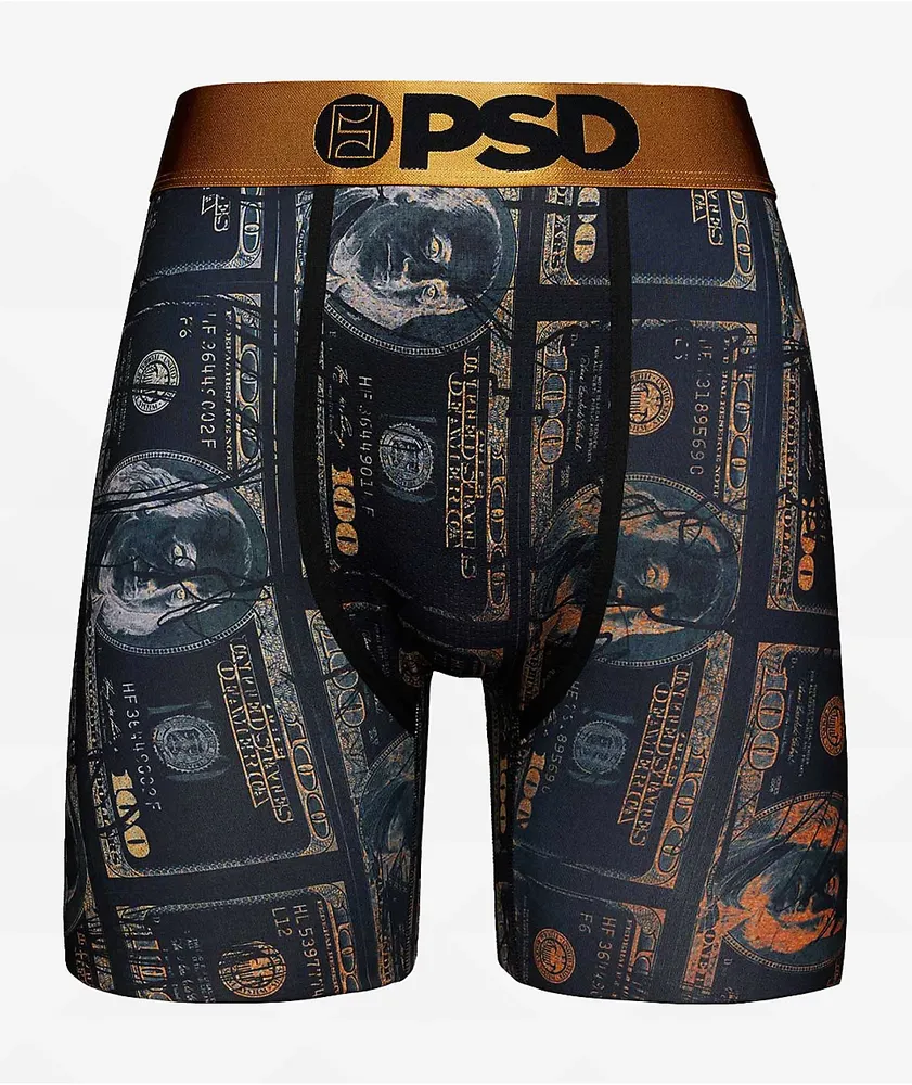 PSD Money Moves Stretch Boxer Briefs - Men's Boxers in Black