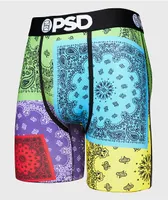 PSD Neon Patchwork Boxer Briefs