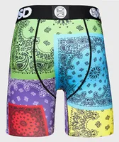 PSD Neon Patchwork Boxer Briefs