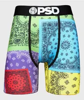 PSD Neon Patchwork Boxer Briefs