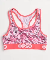 PSD Pink Dollars Sports Bra