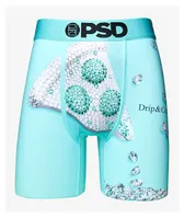 PSD Pizza Drip Co Teal Boxer Briefs