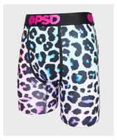 PSD Prism Cheetah Pink & Blue Boxer Briefs