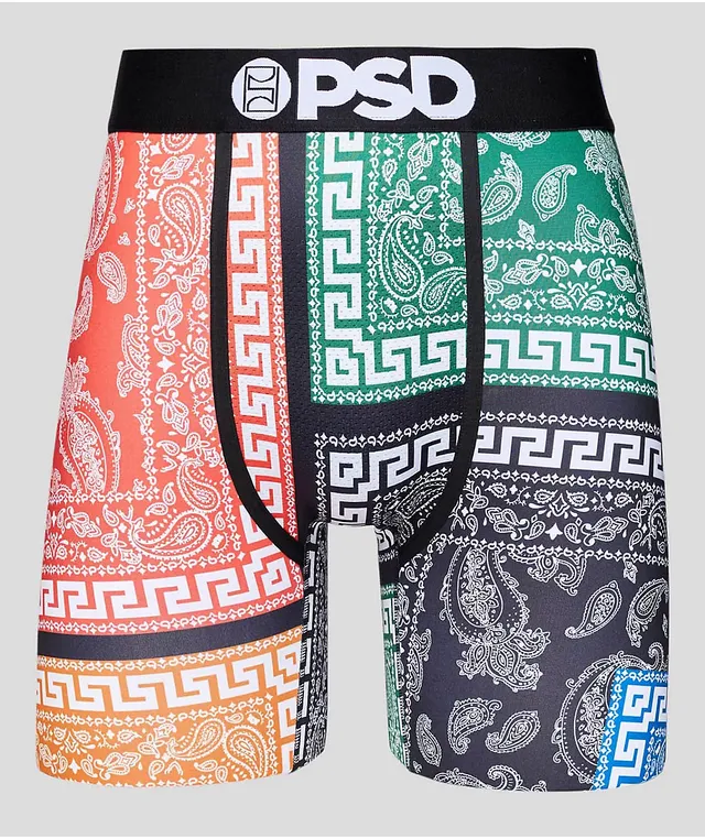 PSD Rich Meander Lux Black Boxer Briefs