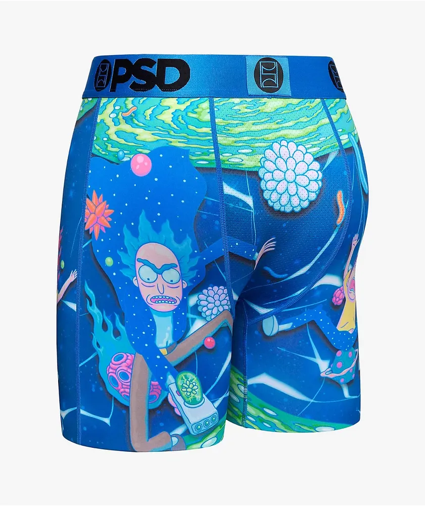 PSD Rick & Morty Pastel Warp Boxer Briefs