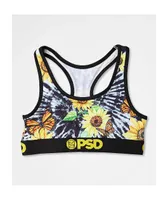 PSD Sunflower Mix Tie Dye Sports Bra