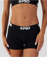 PSD Tones 3 Pack Black, Red and Blue Boyshort Underwear
