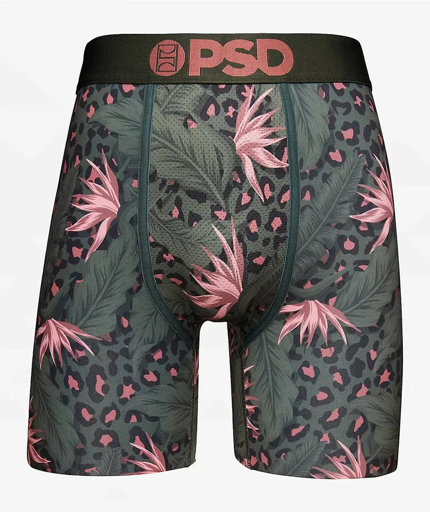 CLASSIC BOXER BRIEF: TROPICAL FLORAL BLACK