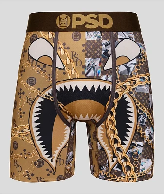 PSD Warface Deluxe Brown Boxer Briefs