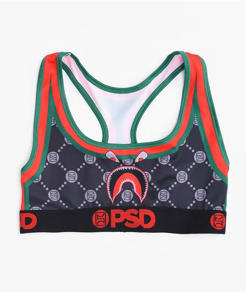 PSD Women's Sports Bra | Moisture-Wicking Stretch Fabric, Comfortable  Elastic Band