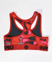 PSD Warface Punch Red Sports Bra