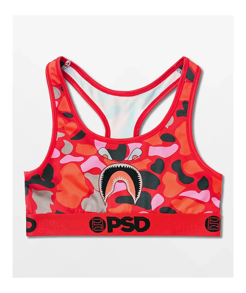 PSD Warface Punch Red Sports Bra