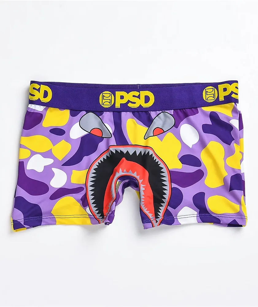 PSD Warface Zone Teeth Scream Splatter Colorful Underwear Boxer Briefs  122180093 - Fearless Apparel