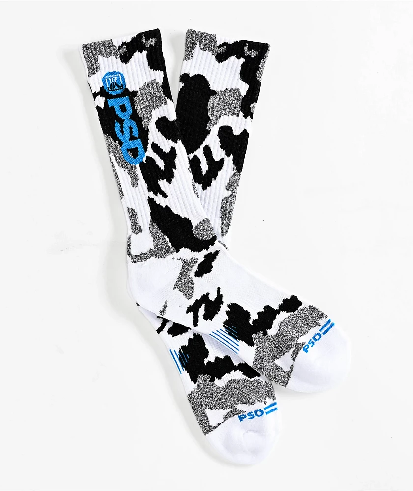 PSD Winter Camo Crew Socks