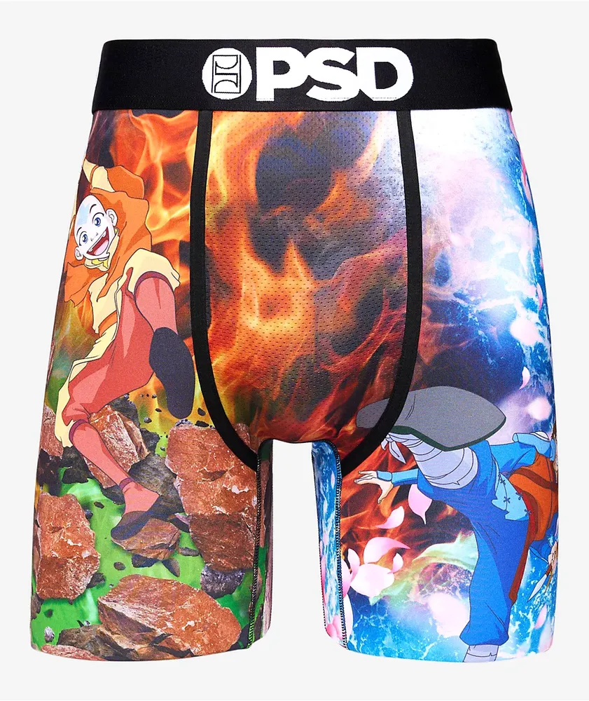 PSD Men's x Naruto Meander Burgundy Boxer Brief Underwear : :  Clothing, Shoes & Accessories