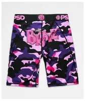 PSD x Bratz Purple Camo Bike Shorts