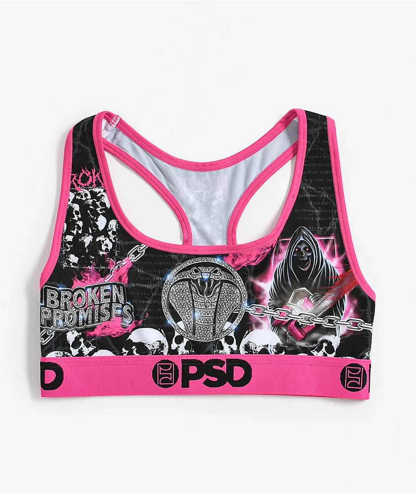 PSD x Broken Promises Chainsaw Sports Bra
