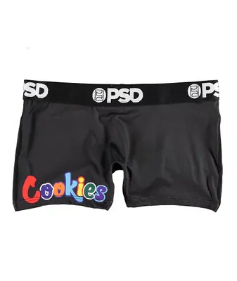 PSD x Cookies Black Boyshort Underwear