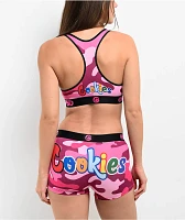 PSD x Cookies Pink Camo Sports Bra