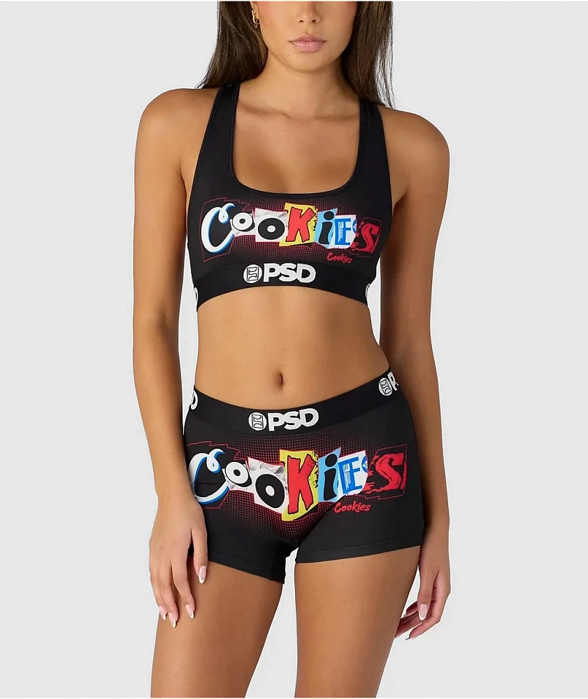 PSD x Cookies Ransom Camo Sports Bra