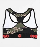 PSD x Cookies Ransom Camo Sports Bra