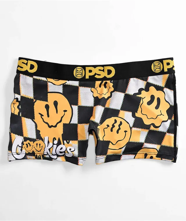 PSD x Cookies Flowers Black Boxer Briefs